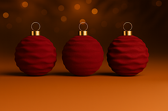 Ялинкові кульки Хвилька оксамитові | набір 6 шт | діаметр 8 см | новорічні іграшки | 8 різновидів кольору