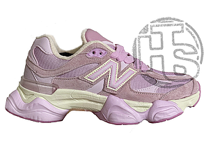 Жіночі зимові кросівки Нью Баланс New Balance 9060 Pink Overdye ASOS Exclusive (з хутром) U9060APP