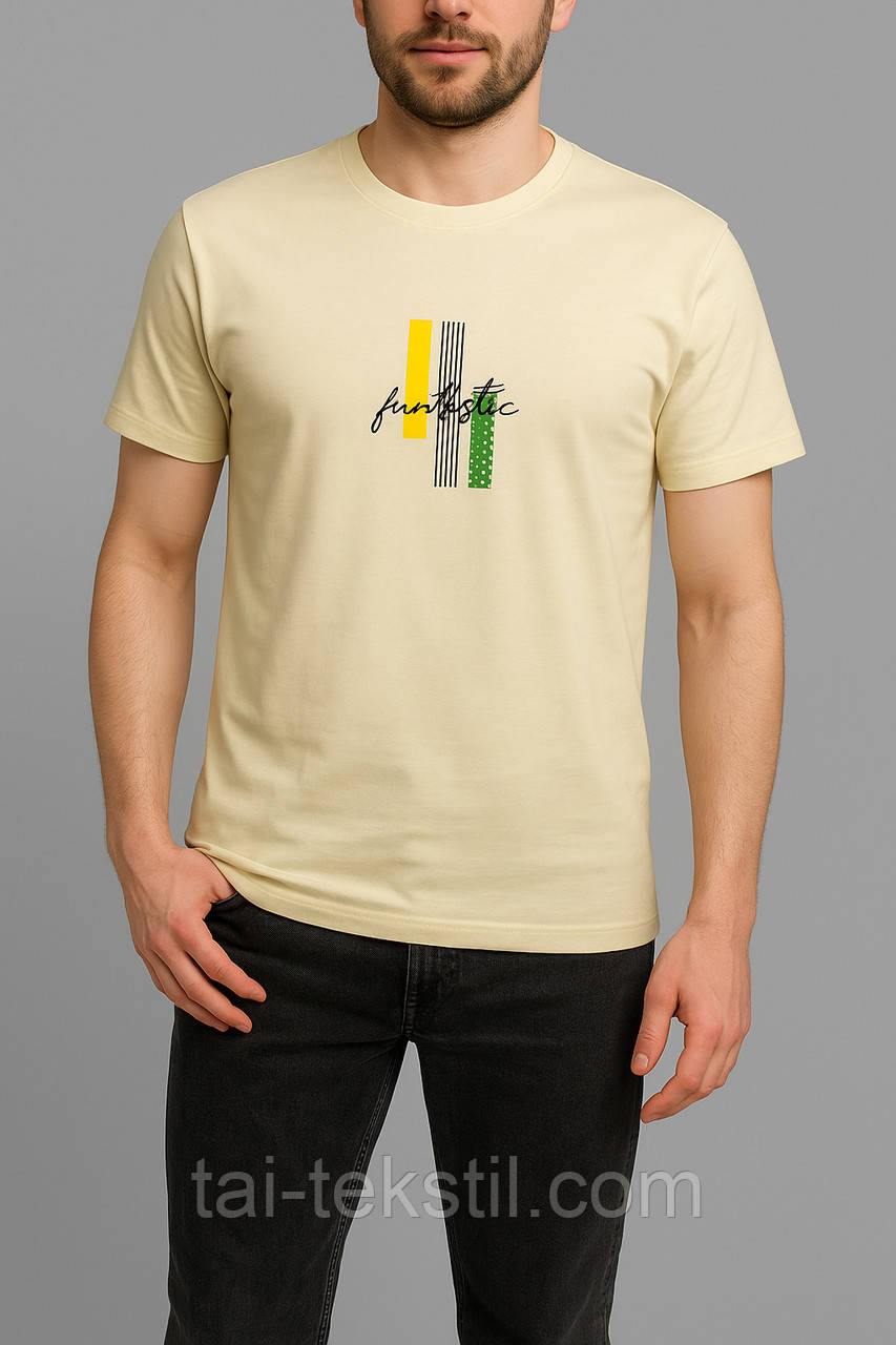 Чоловіча футболка вільного крою OVERSIZE якість коттон 100% виробництво Туреччина