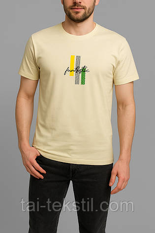 Чоловіча футболка вільного крою OVERSIZE якість коттон 100% виробництво Туреччина, фото 1