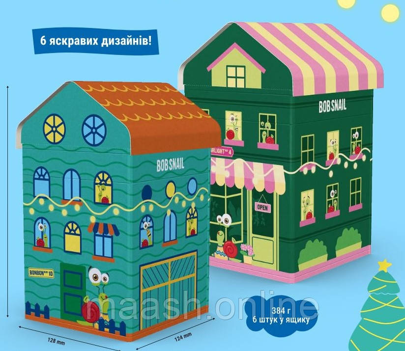 Подарунковий Бокс SNAIL CITY Набір з іграшкою Равлик Боб BOB SNAIL, 384г, фото 1