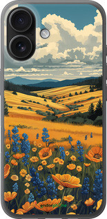 Чохол на iPhone 16 Українське поле "6082u-3709-72104", фото 1