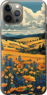 Чохол на iPhone 12 Pro Max Українське поле "6082u-2054-72104", фото 1