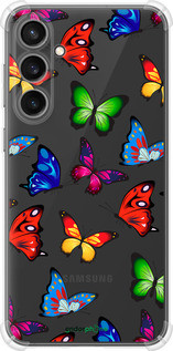 Чохол на Samsung Galaxy S23 FE Барвисті метелики "4761sp-3136-72104", фото 1