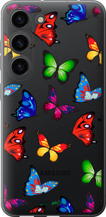 Чохол на Samsung Galaxy S23 Барвисті метелики "4761u-2907-72104", фото 1