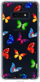 Чохол на Samsung Galaxy S10e Барвисті метелики "4761sp-1646-72104", фото 1