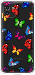 Чохол на Samsung Galaxy A03 A035F Барвисті мотики "4761sp-2499-72104", фото 1