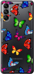 Чохол на Samsung Galaxy A04s Барвисті метелики "4761u-2877-72104", фото 1