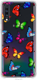 Чохол на Samsung Galaxy A70 2019 A705F Барвисті метелики "4761sp-1675-72104", фото 1
