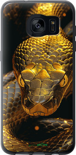 Чехол на Samsung Galaxy S7 Edge G935F Golden snake "6072u-257-72104", фото 1