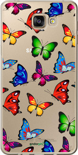 Чохол на Samsung Galaxy A9 Pro Барвисті метелики "4761u-724-72104", фото 1