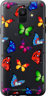 Чохол на Samsung Galaxy A6 2018 Барвисті метелики "4761u-1480-72104", фото 1