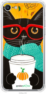 Чохол на iPhone 8 Осінній кіт "4026sp-1031-72104", фото 1