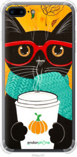 Чохол на iPhone 7 Plus Осінній кіт "4026sp-337-72104", фото 1