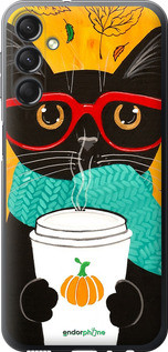 Чохол на Samsung Galaxy A24 A245F Осінній кіт "4026u-3020-72104", фото 1