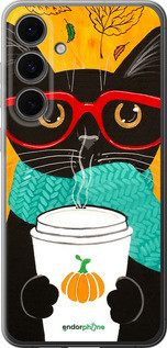 Чохол на Samsung Galaxy S24 FE Осінній кіт "4026u-3772-72104", фото 1