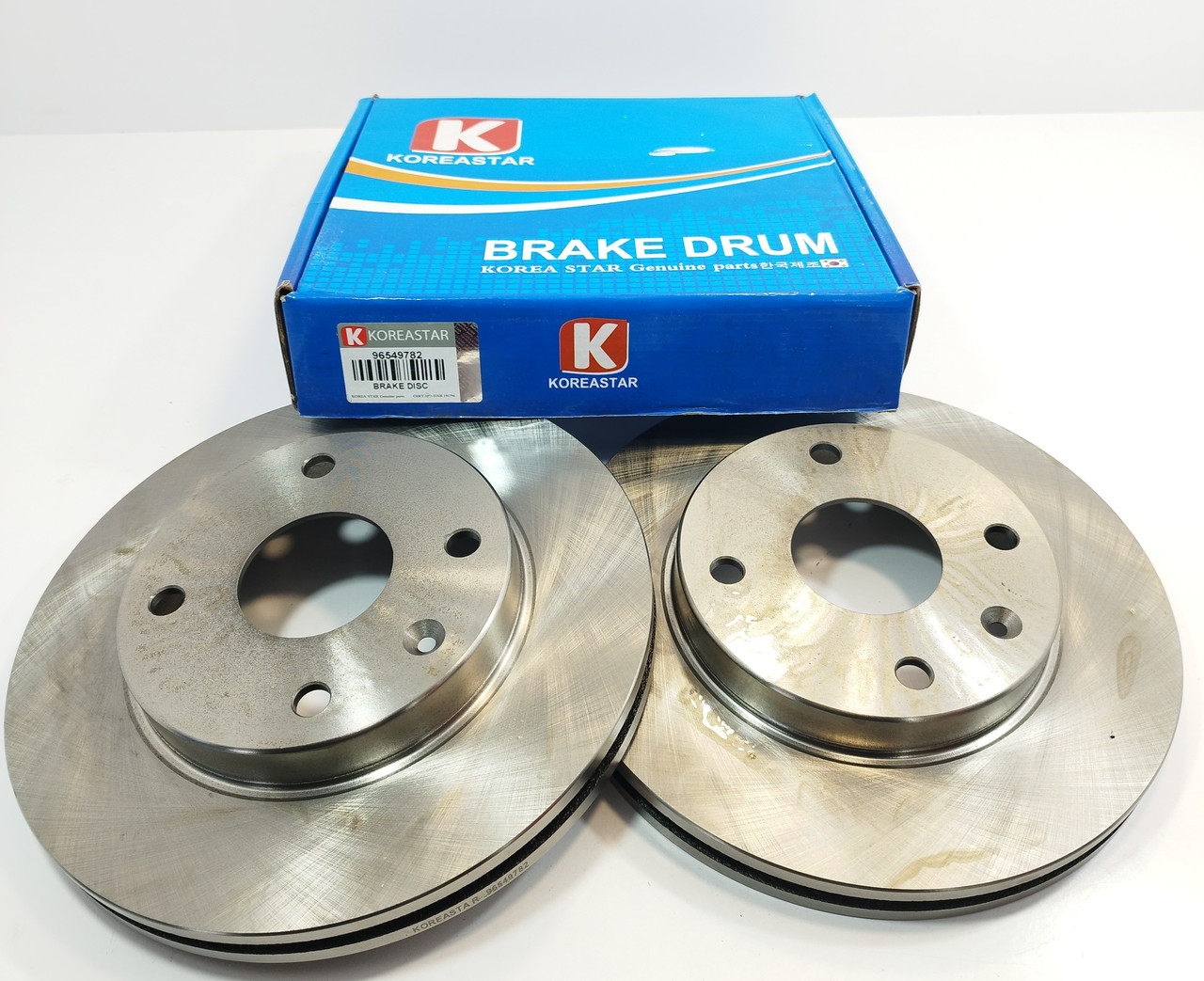 Диски гальмівні передні (к-т 2 шт.) Лачетті KOREASTAR Корея, фото 1