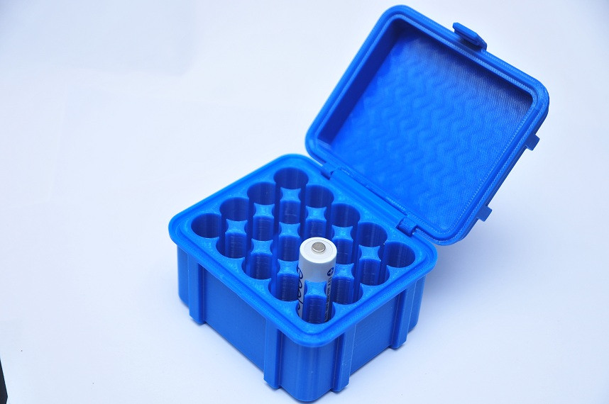 Бокс 20 слотів — 20 АА формат кейса AA скриня коробка органайзер, фото 1