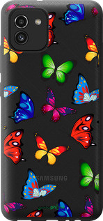 Чохол на Samsung Galaxy A03 A035F Барвисті мотики "4761u-2499-72104", фото 1