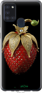 Чехол на Samsung Galaxy A21s A217F Клубника v3 "5638u-1943-72104", фото 1