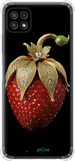 Чехол на Samsung Galaxy A22 5G A226B Клубника v3 "5638sp-2581-72104", фото 1