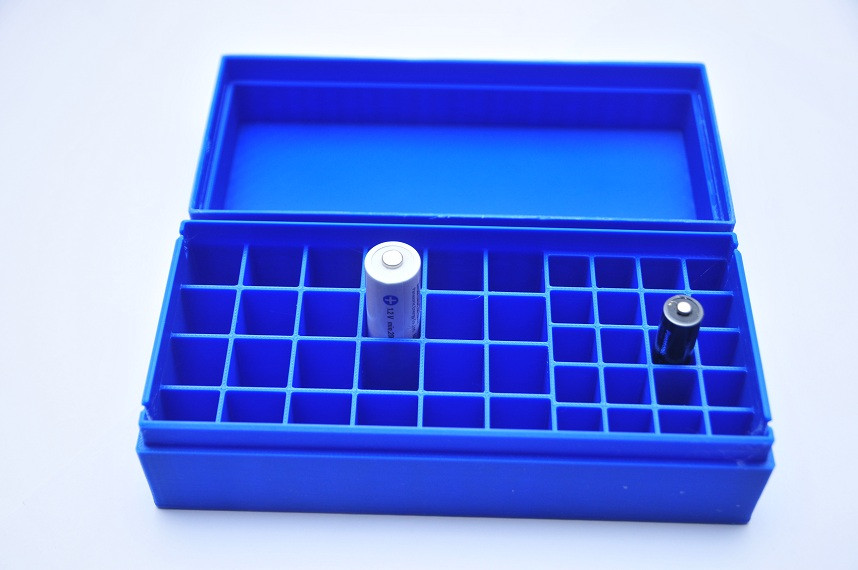 Бокс 44 слоти - 24АА + 20ААА формат кейс коробка, фото 1