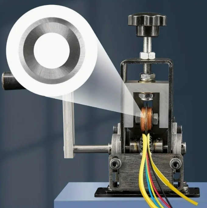 Змінне сталеве лезо-ніж 42х22 мм для верстата зняття ізоляції кабелю