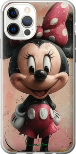 Чехол на iPhone 12 Minnie Mouse "6054u-2053-72104", фото 1