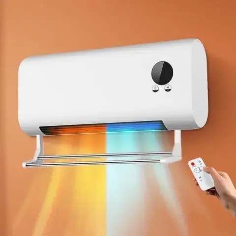 Настінний нагрівач Sokany SK-18036 2000 Вт з пультом і сушаркою Теплова завіса 2 кВт Нагрівачі настінного типу