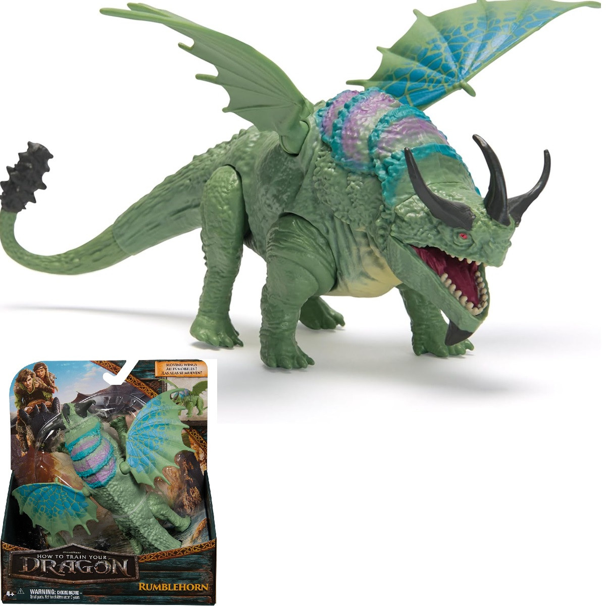 Фігурка Дракон Громоріг Як Приборкати Дракона Dreamworks Dragons Rumblehorn 6075392, фото 1