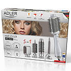 Стайлер для волосся Adler AD 2027w — 5в1, 1200 Вт, насадки, холодне повітря, фото 10
