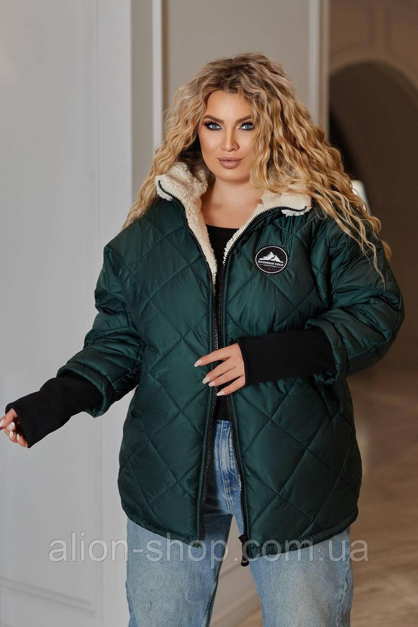 Жіноча тепла куртка зимова новинка 2025, фото 1