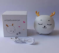 Нічник Олень портативний із сенсорним датчиком 9513 florentia