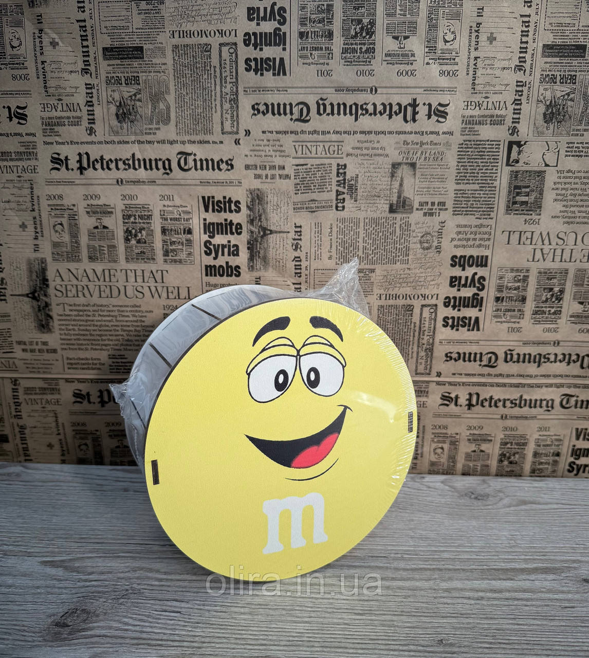 Подарунковий бокс з кришкою малий m&m, фото 1