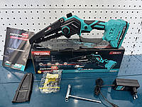 Аккумуляторная мини цепная пила Grand 20 V / 6" шина 15 см 1 акб в коробке