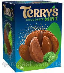 Шоколад апельсин Terrys Сhocolate зі смаком мяти 145 гр, фото 1