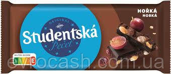 Шоколадка Studentska Horka чорний 170 гр, фото 1
