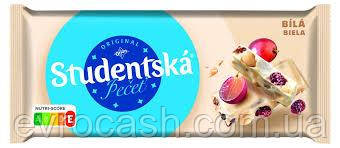 Шоколадка Studentska Bila біла 170 гр, фото 1