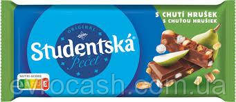 Шоколадка Studentska Hrusek груша 170 гр, фото 1