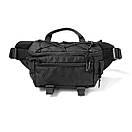Тактична бананка чоловіча нагрудна поясна сумка TAC-3 Setka Black чорна тканина Оксфорд Україна, фото 4