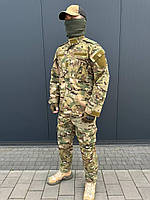 Форма мультикам ріп-стоп F10 новый брендовый мужской демисезонный комплект олива 65% бавовна 35% поліестер