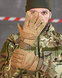 Тактичні рукавички standart кайот 4-0!