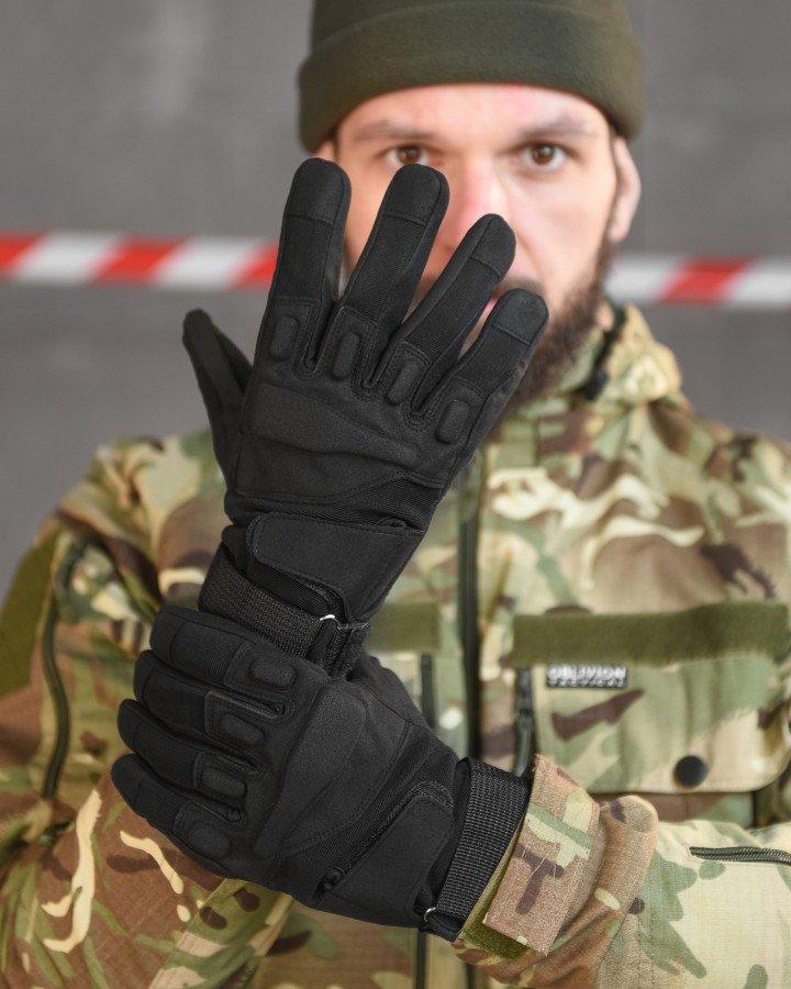 Тактичні рукавички standart black 4-0!