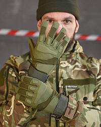 Тактичні рукавички standart oliva 4-0!