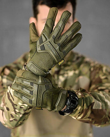 Рукавички M pact олива ВТ 2544, фото 1