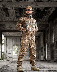 Тактичний костюм софтшел піксель aura ВТ0478, фото 2