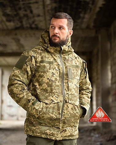 Тактична куртка бушлат Persona піксель Omni-Heat ВТ0448, фото 1