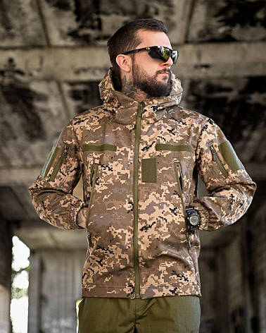 Весняна тактична куртка masad піксель, фото 1