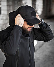 Тактична куртка softshell masad чорна, фото 4