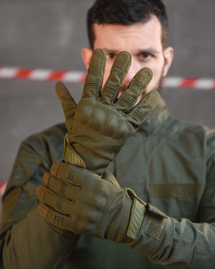 Тактичні рукавички kalaud oliva РГ6311